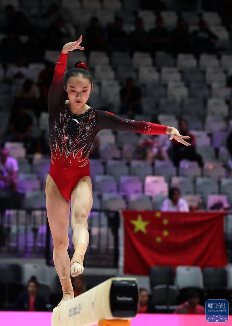 中国选手张, 清颖在女子, 资格赛平衡 中国选手张, 清颖在女子, 资格赛平衡